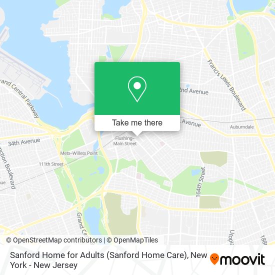 Sanford Home for Adults (Sanford Home Care) map