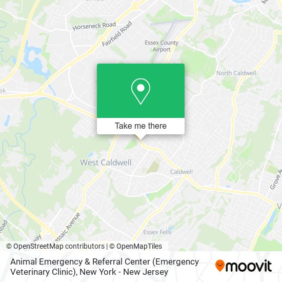 Mapa de Animal Emergency & Referral Center (Emergency Veterinary Clinic)