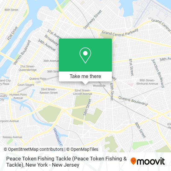 Peace Token Fishing Tackle map