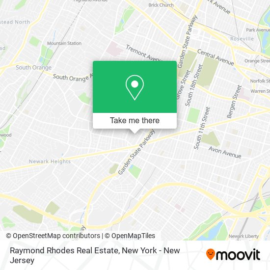 Raymond Rhodes Real Estate map