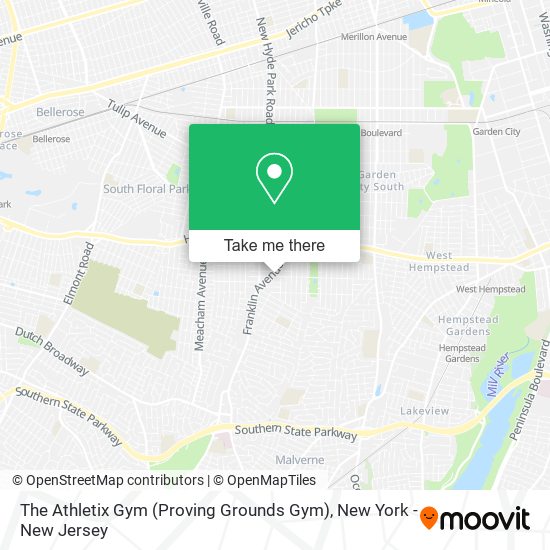 Mapa de The Athletix Gym (Proving Grounds Gym)