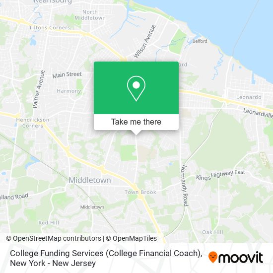 College Funding Services (College Financial Coach) map