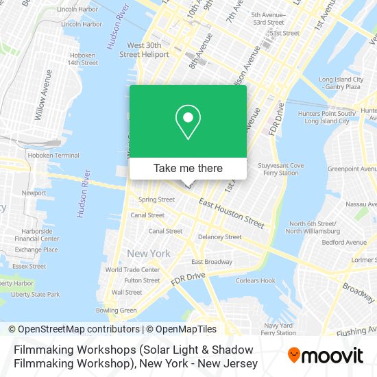 Mapa de Filmmaking Workshops (Solar Light & Shadow Filmmaking Workshop)