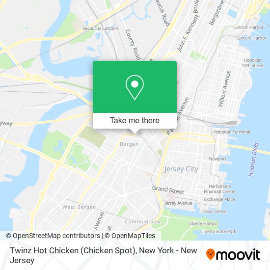 Mapa de Twinz Hot Chicken (Chicken Spot)