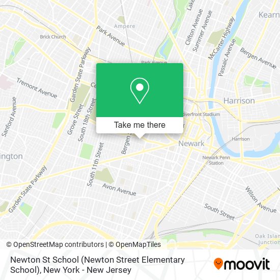 Newton St School (Newton Street Elementary School) map