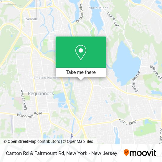 Mapa de Canton Rd & Fairmount Rd
