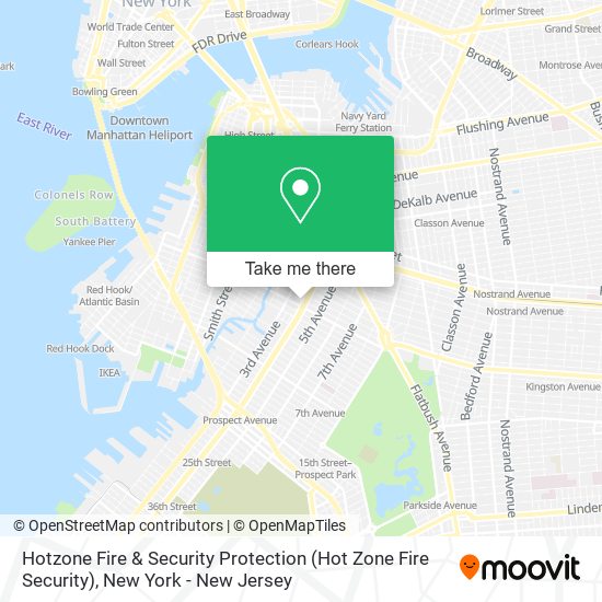 Hotzone Fire & Security Protection (Hot Zone Fire Security) map