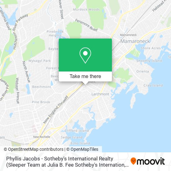 Phyllis Jacobs - Sotheby's International Realty map