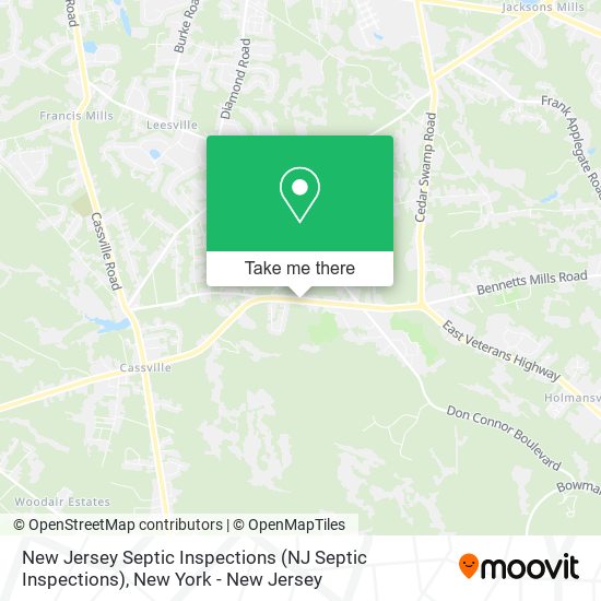 New Jersey Septic Inspections (NJ Septic Inspections) map