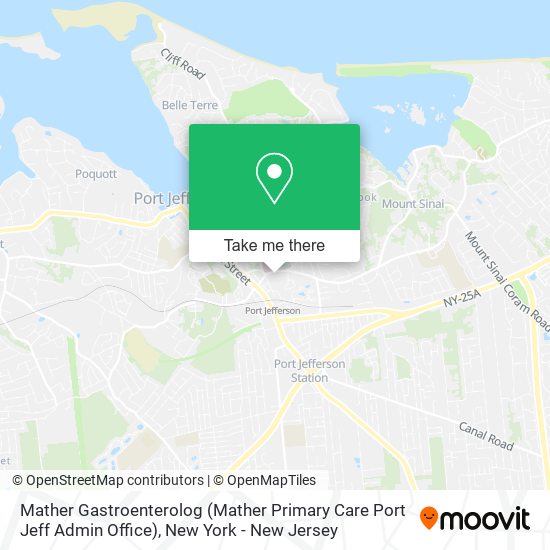 Mather Gastroenterolog (Mather Primary Care Port Jeff Admin Office) map