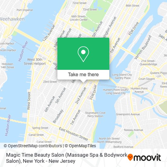 Magic Time Beauty Salon (Massage Spa & Bodywork Salon) map