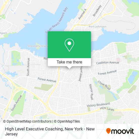 High Level Executive Coaching map