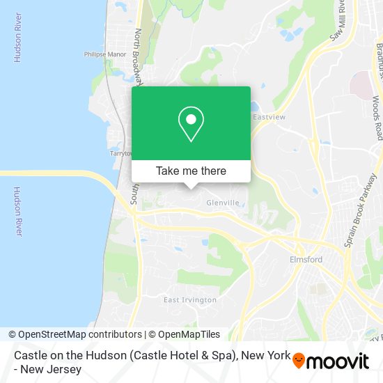 Mapa de Castle on the Hudson (Castle Hotel & Spa)