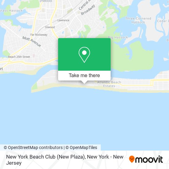 New York Beach Club (New Plaza) map