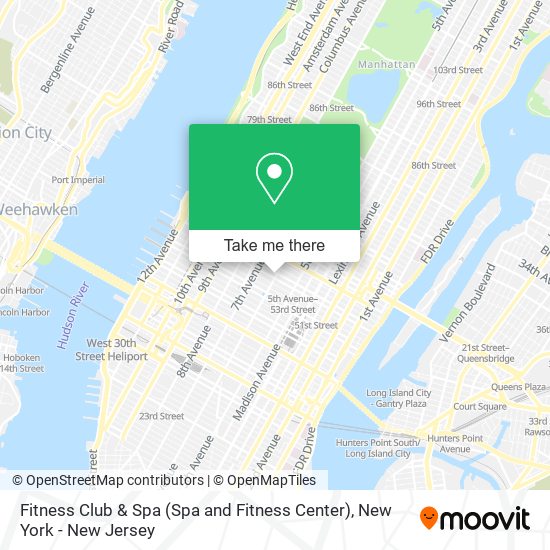 Fitness Club & Spa (Spa and Fitness Center) map