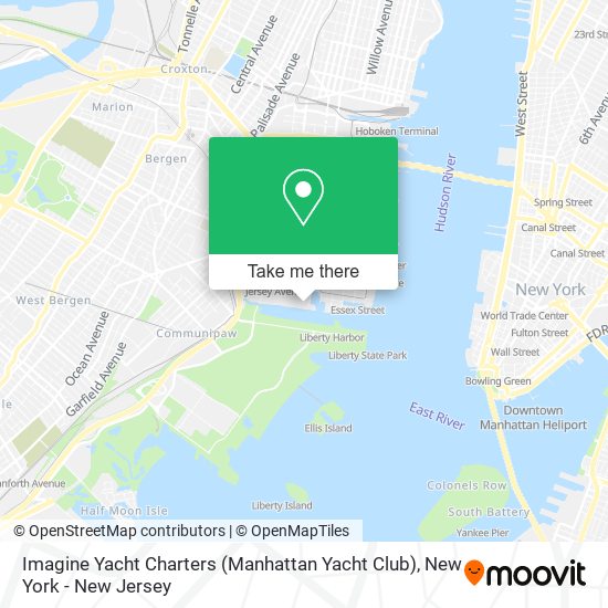 Imagine Yacht Charters (Manhattan Yacht Club) map