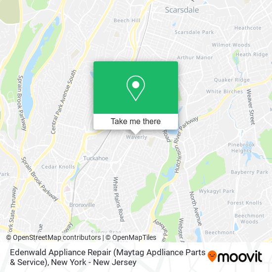 Edenwald Appliance Repair (Maytag Apdliance Parts & Service) map