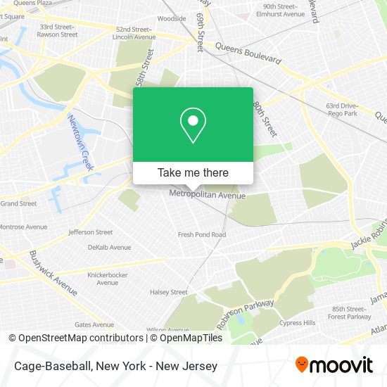 Cage-Baseball map