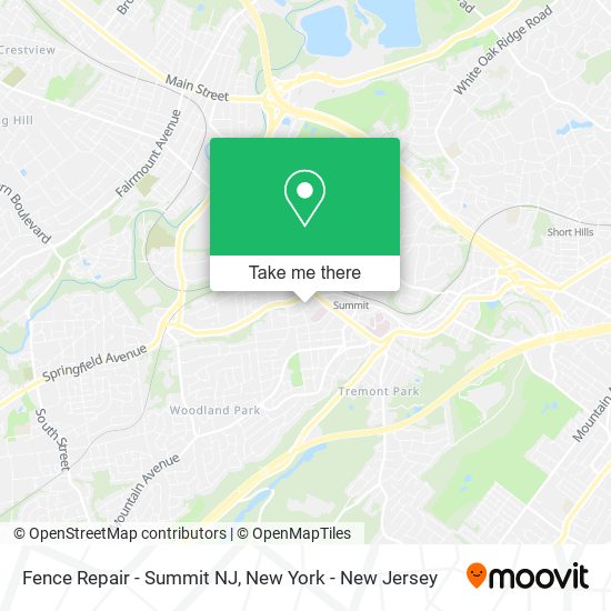 Mapa de Fence Repair - Summit NJ