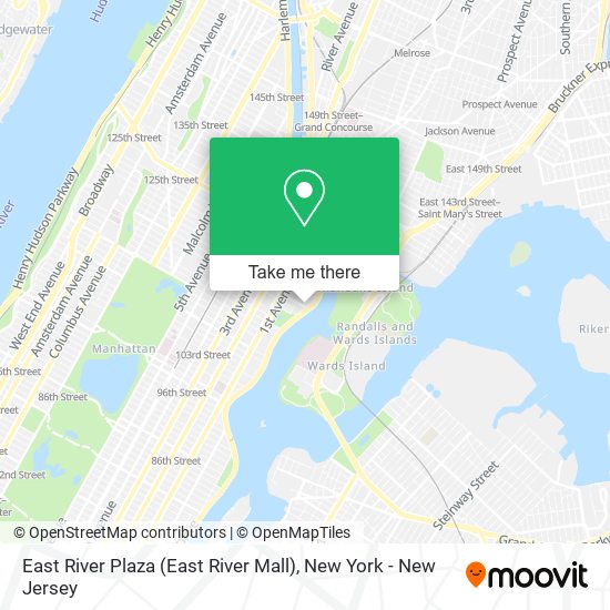 Mapa de East River Plaza (East River Mall)