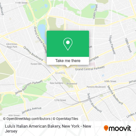 Mapa de Lulu's Italian American Bakery