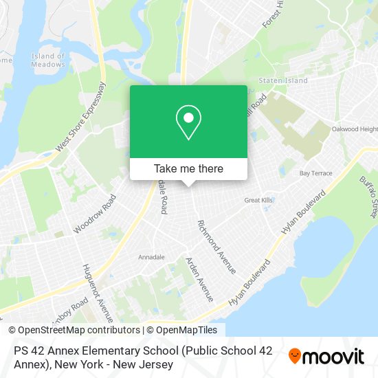 Mapa de PS 42 Annex Elementary School (Public School 42 Annex)