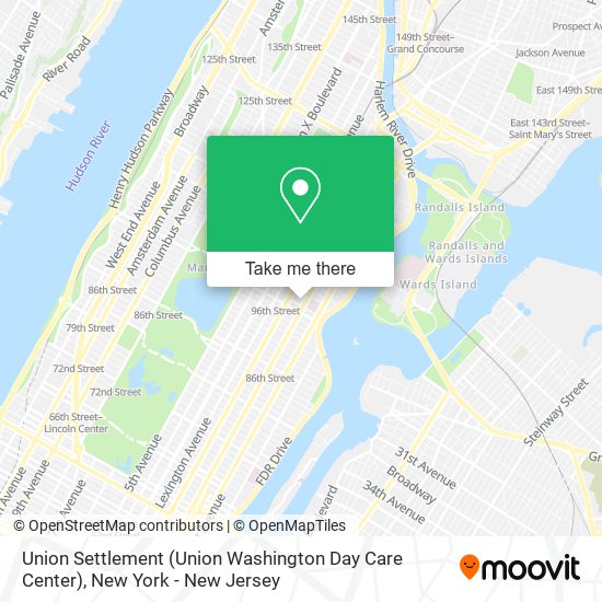 Mapa de Union Settlement (Union Washington Day Care Center)