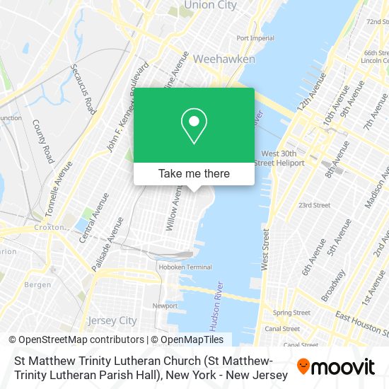 St Matthew Trinity Lutheran Church (St Matthew-Trinity Lutheran Parish Hall) map