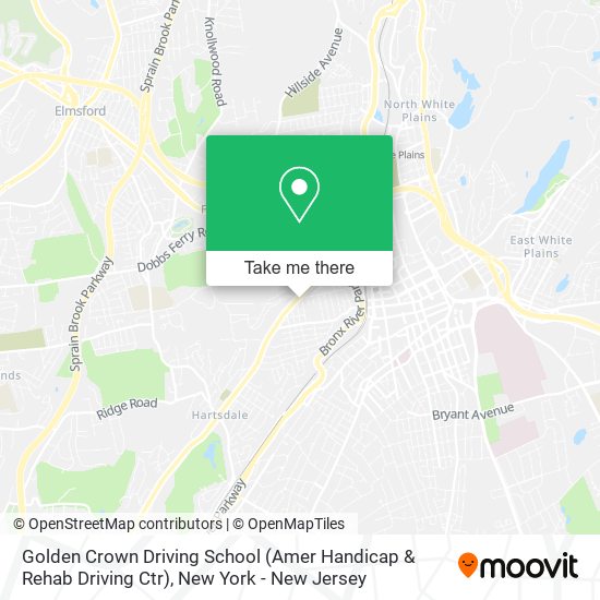 Mapa de Golden Crown Driving School (Amer Handicap & Rehab Driving Ctr)