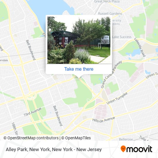 Mapa de Alley Park, New York