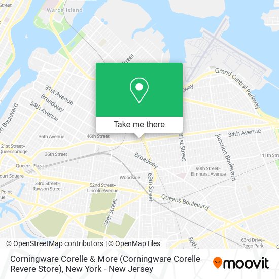 Mapa de Corningware Corelle & More (Corningware Corelle Revere Store)