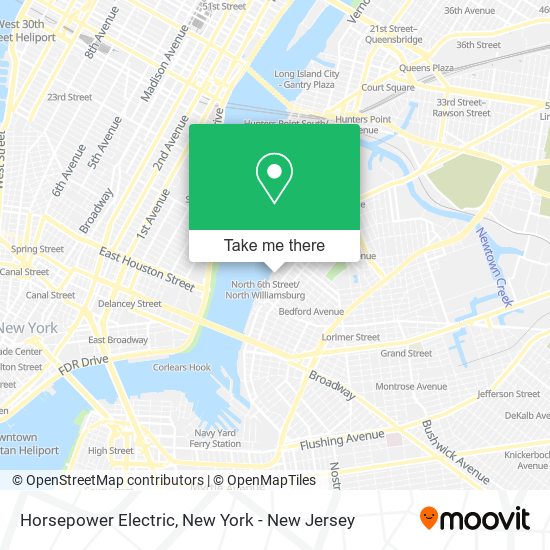 Horsepower Electric map