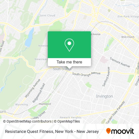 Resistance Quest Fitness map
