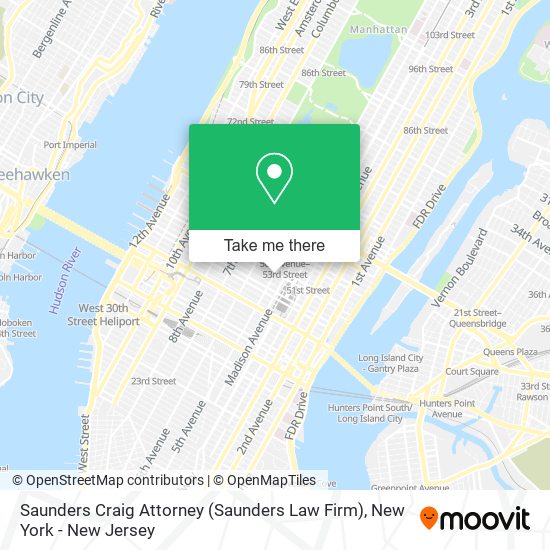 Mapa de Saunders Craig Attorney (Saunders Law Firm)