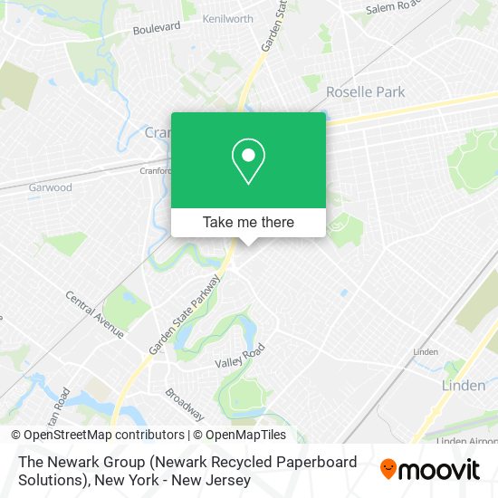 The Newark Group (Newark Recycled Paperboard Solutions) map