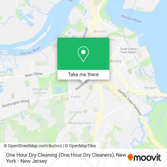 Mapa de One Hour Dry Cleaning
