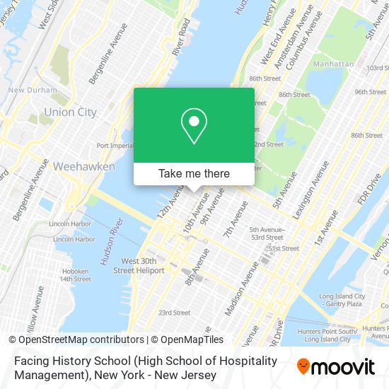 Facing History School (High School of Hospitality Management) map