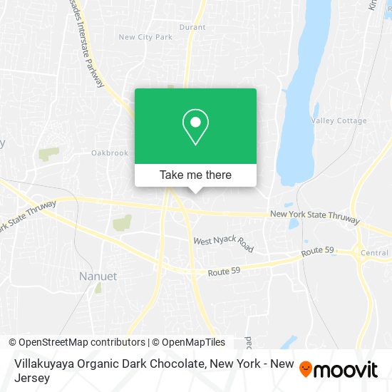 Villakuyaya Organic Dark Chocolate map