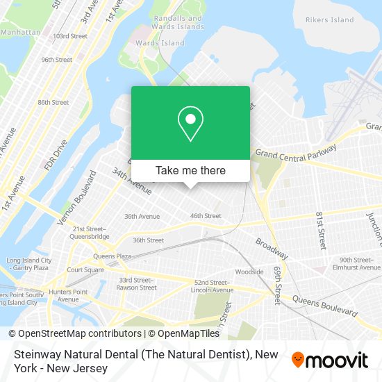 Steinway Natural Dental (The Natural Dentist) map