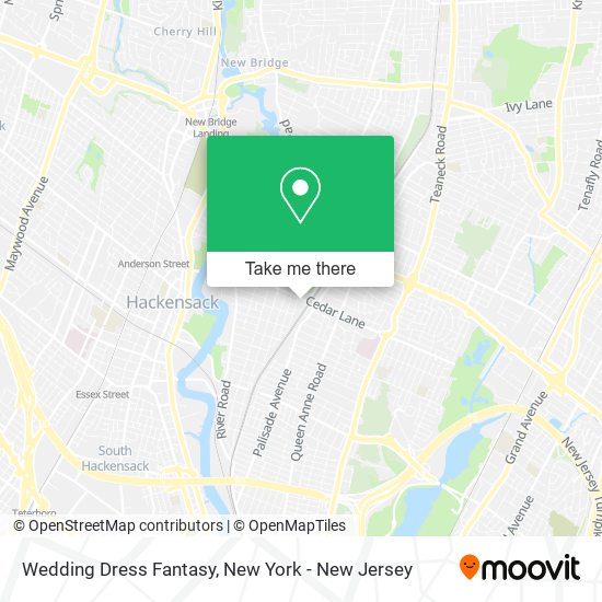 Mapa de Wedding Dress Fantasy