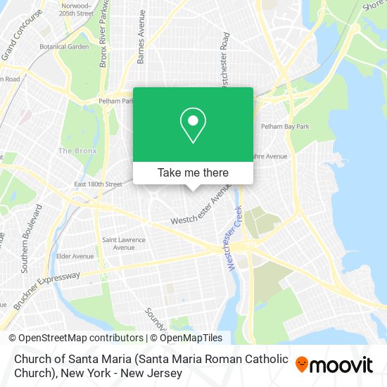 Mapa de Church of Santa Maria (Santa Maria Roman Catholic Church)