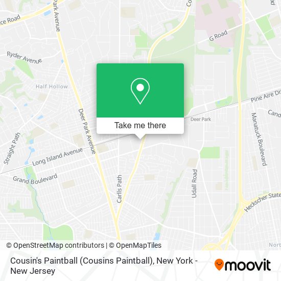 Mapa de Cousin's Paintball (Cousins Paintball)