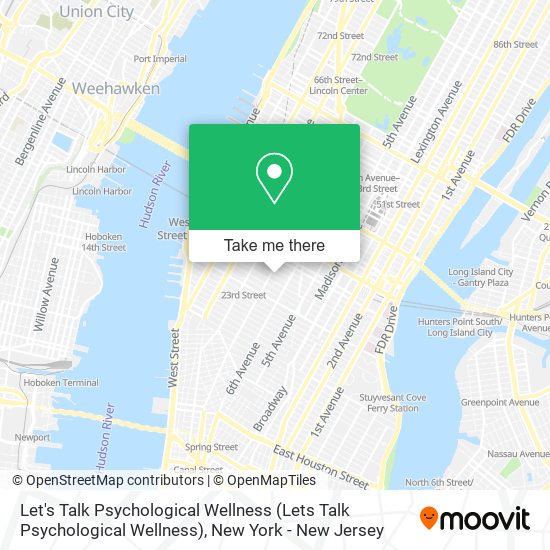 Mapa de Let's Talk Psychological Wellness (Lets Talk Psychological Wellness)