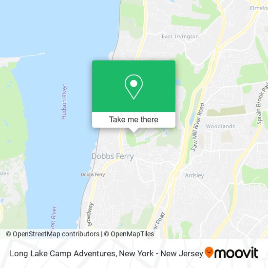 Mapa de Long Lake Camp Adventures