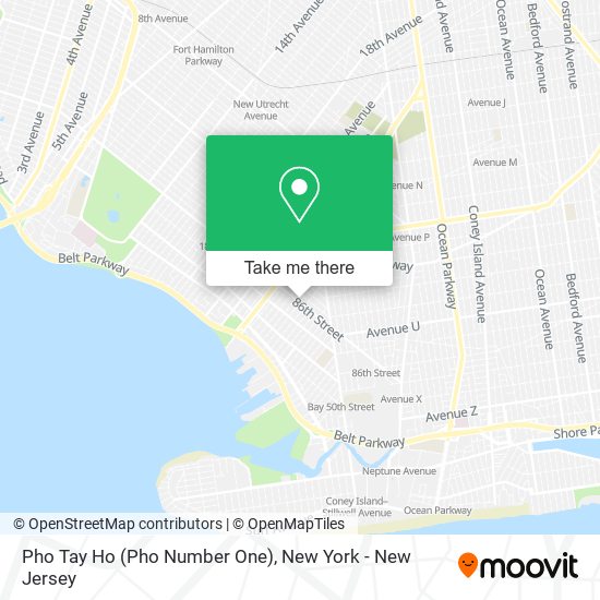 Pho Tay Ho (Pho Number One) map