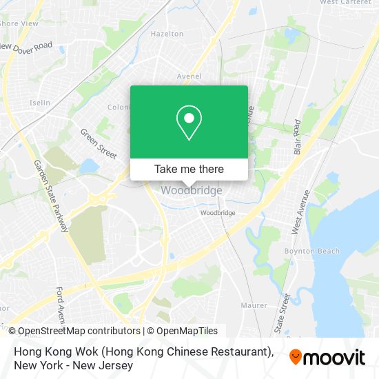 Hong Kong Wok (Hong Kong Chinese Restaurant) map