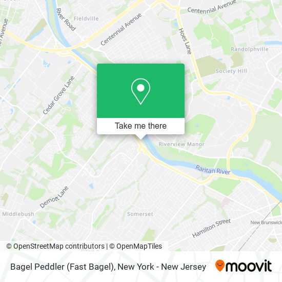 Bagel Peddler (Fast Bagel) map