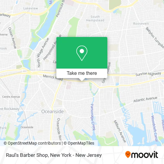 Raul's Barber Shop map