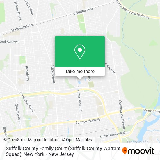 Suffolk County Family Court (Suffolk County Warrant Squad) map