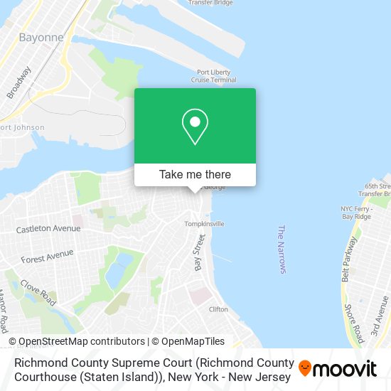 Richmond County Supreme Court (Richmond County Courthouse (Staten Island)) map